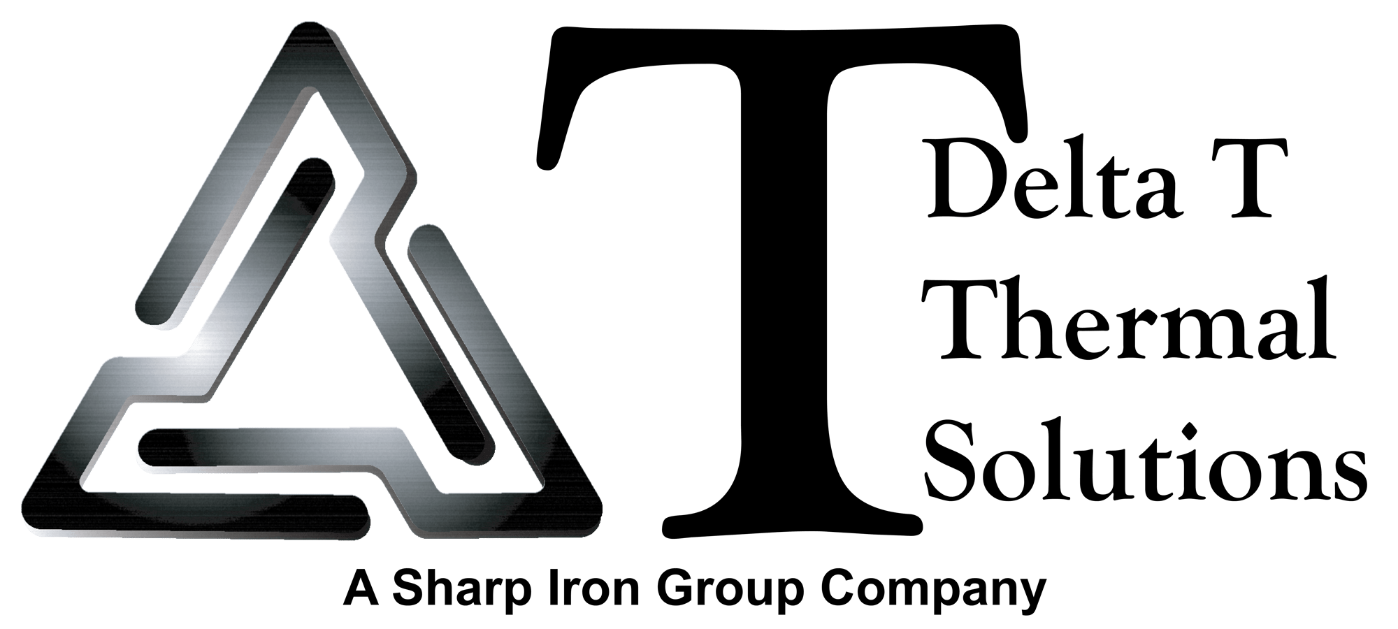Delta T Logo Brushed w Shadow